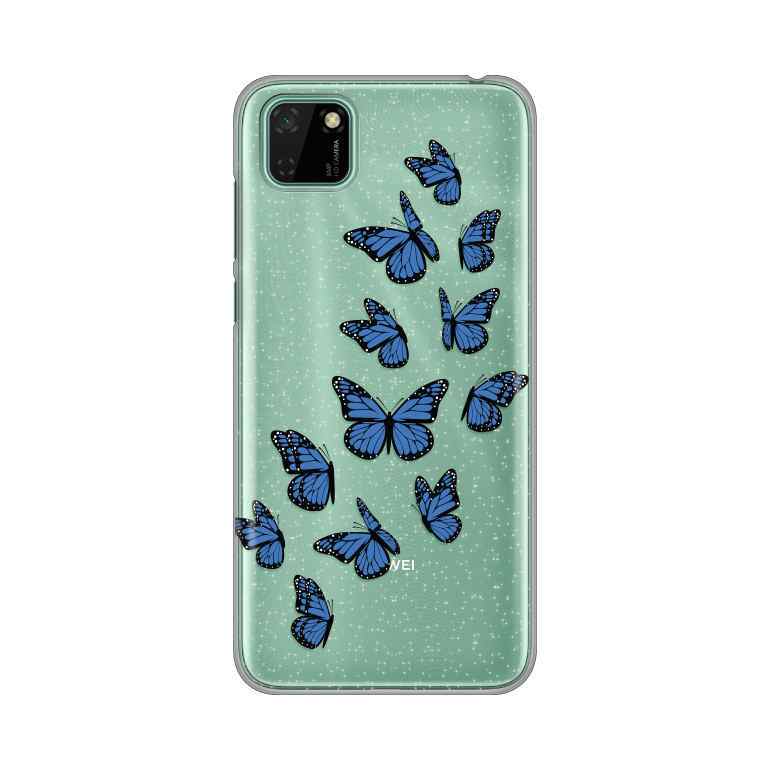 Maska silikon Print Diamond za Huawei Y5p/Honor 9S Blue Butterflies