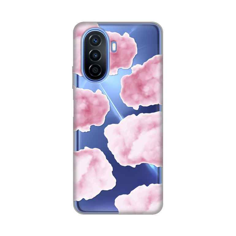 Maska silikon Print za Huawei Nova Y70/Y70 Plus Pink Clouds