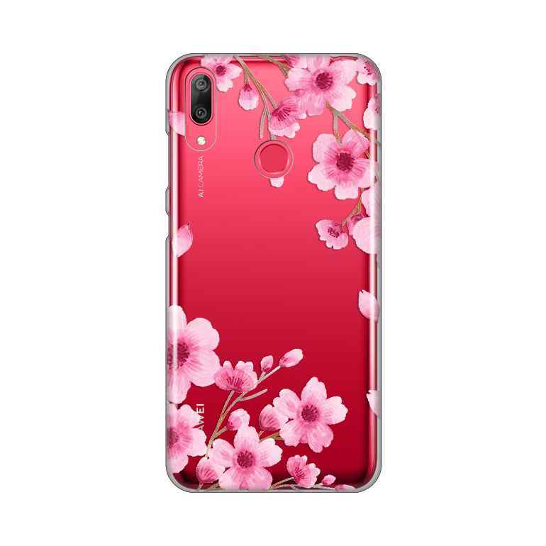 Maska silikon Print za Huawei Y7 2019/Y7 Prime 2019 Rose flowers