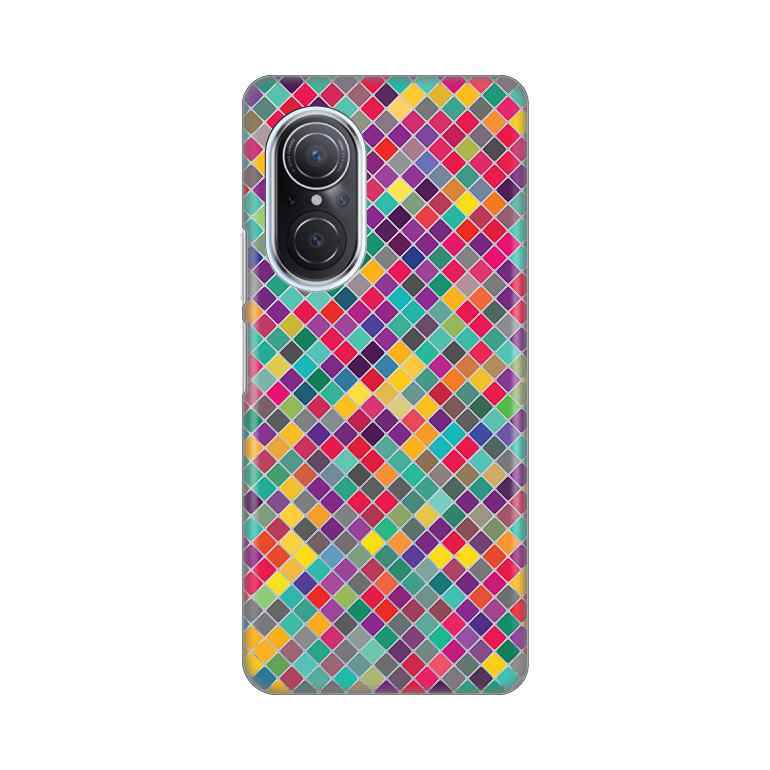 Maska silikon Print za Huawei Nova 9 SE Colorful cubes